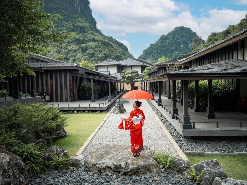 Quy trình tắm khoáng tại Onsen Quang Hanh